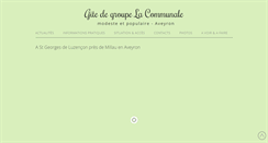 Desktop Screenshot of la-communale.fr
