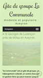 Mobile Screenshot of la-communale.fr